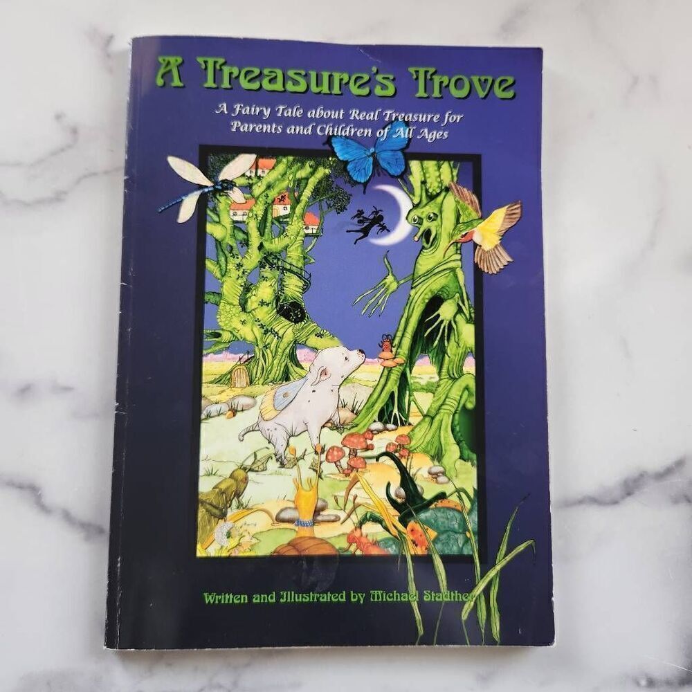 A Treasure Trove paperback childrens fantasy fiction book bedtime stories fairyc